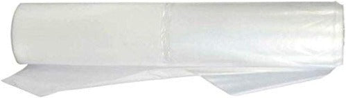 TRM Manufacturing 410C Weatherall 4 Mil Clear Poly Plastic Sheet, 1 Box of 100 Feet Long by 10 Feet Wide