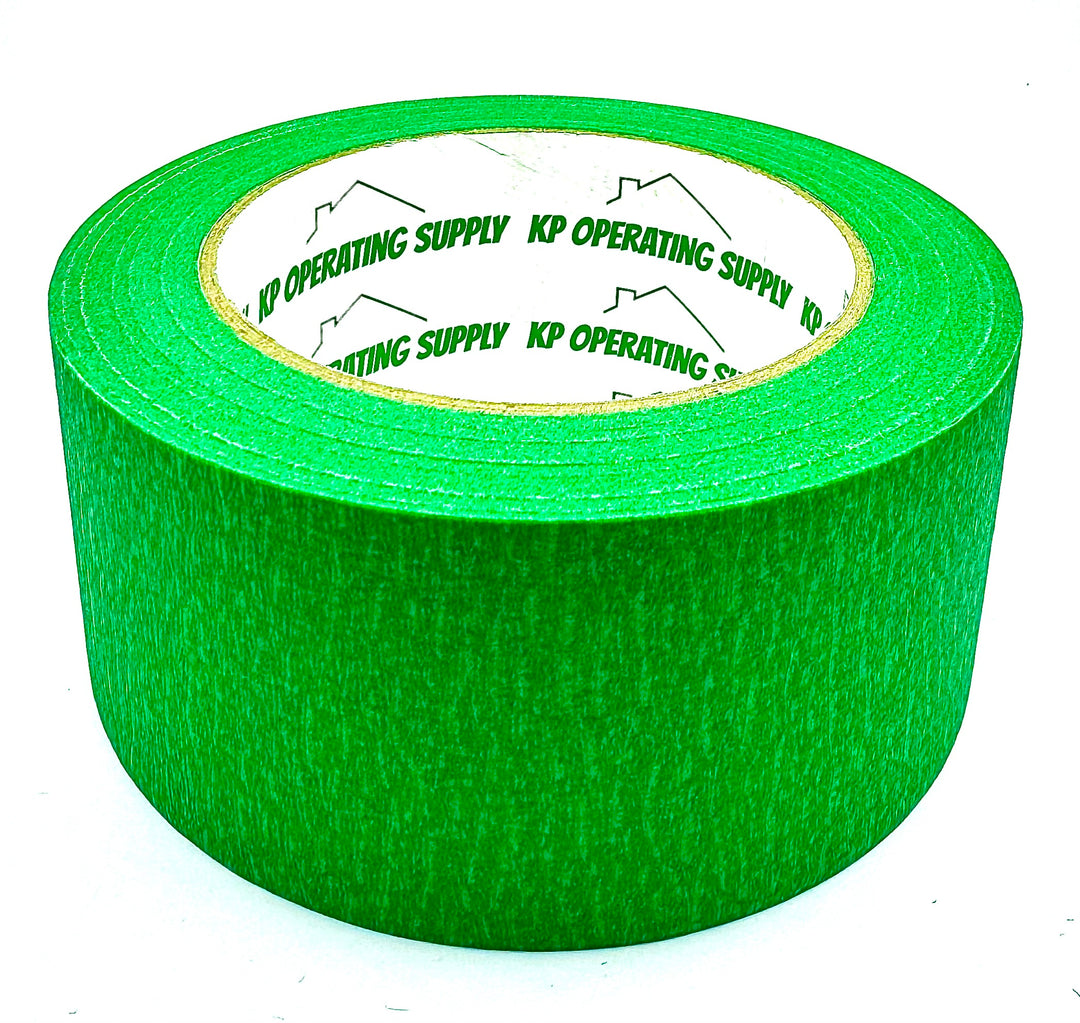 Green Painters Tape - 2 Inch x 50 Yard, General Purpose Tape - Strong Hold Adhesive (6 Pack)